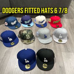 MLB New Era Los Angeles Dodgers  59fifty Fitted Hats 6 7/8