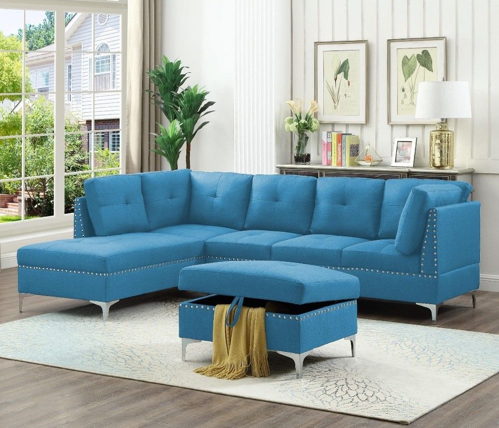 Sofa Seccional... Fabric Sectional