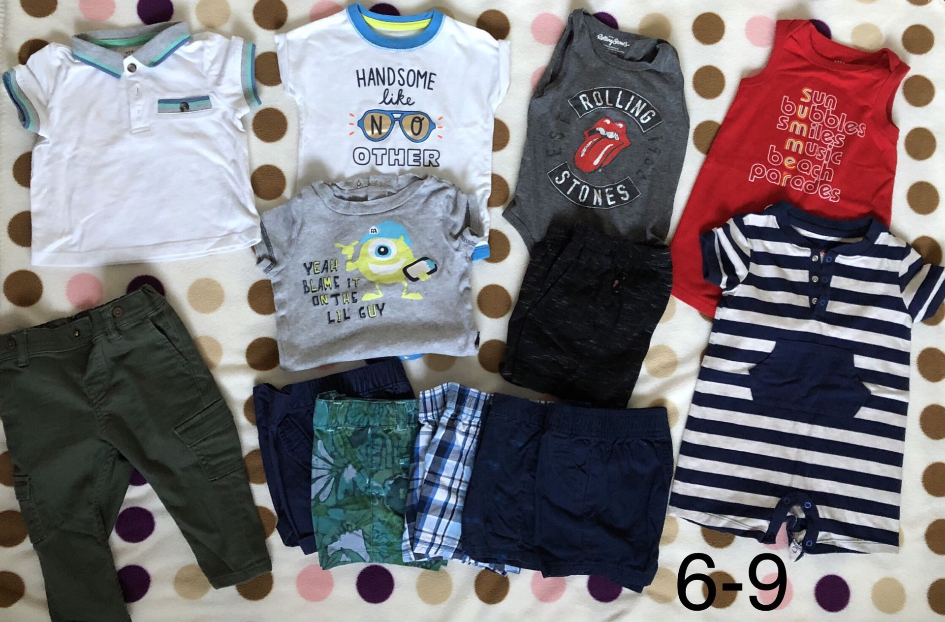 6-9/9/12-18 month boys clothes