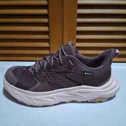 NEW Hoka Anacapa 2 Low GTX Smoky Quartz/ Cosmic Pearl Women's Hiking Shoe * Size: 8B