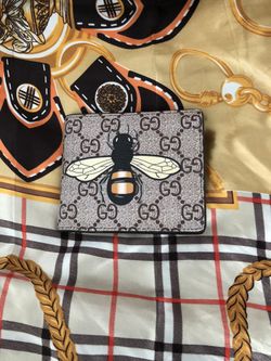Bee Logo Brown Wallet