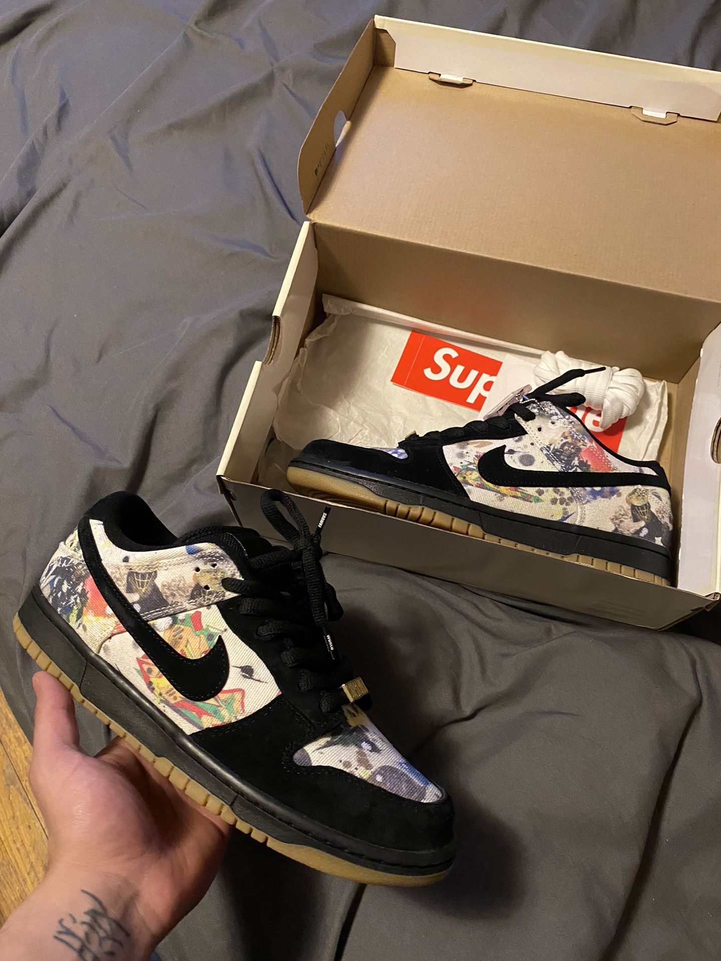 Supreme X Dunk Low SB ‘Rammellzee’