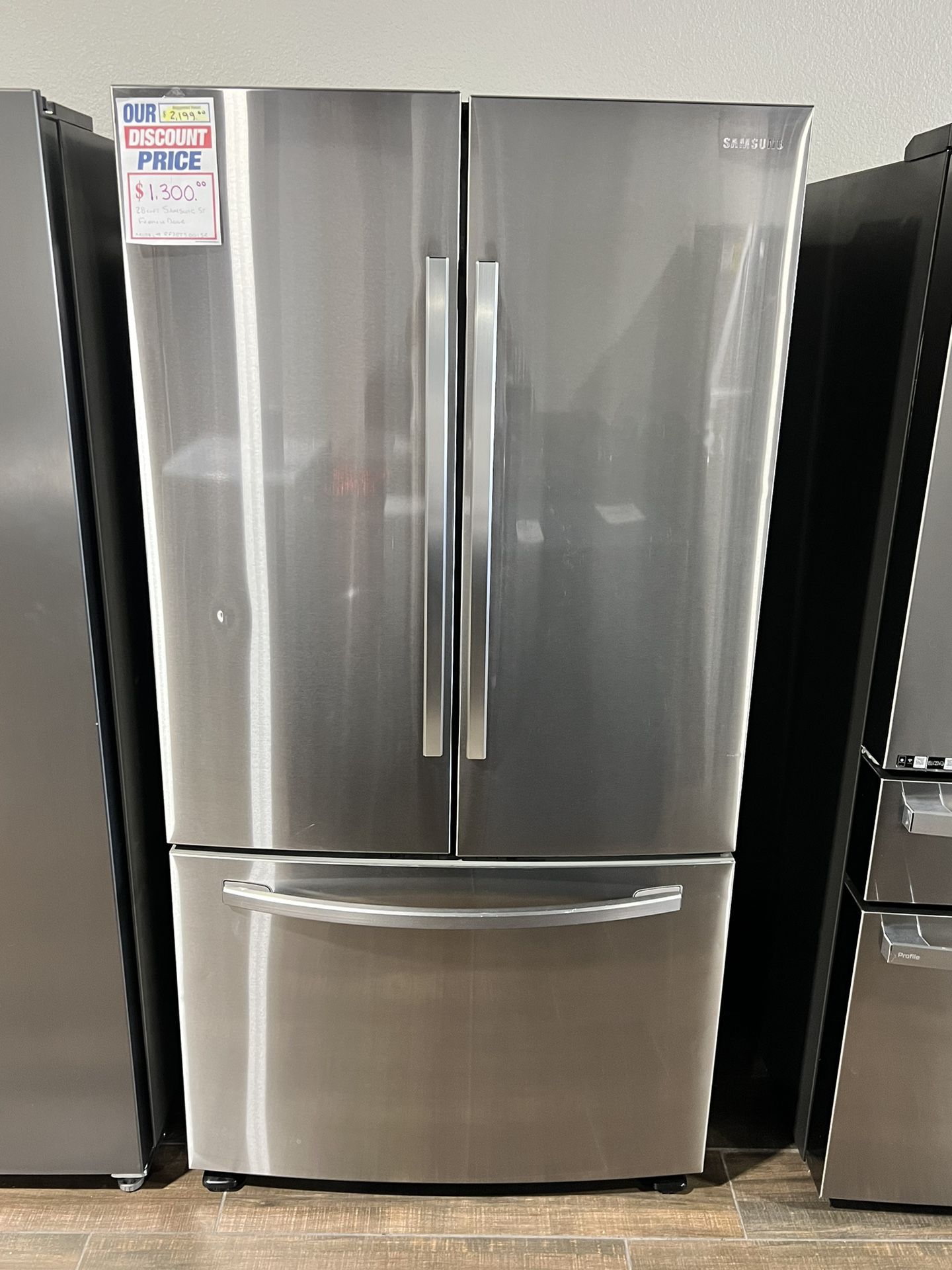 New Samsung Stainless Steel French Door Refrigerator 