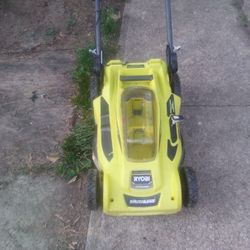 Ryobi Battery Operated Lawn Mower 