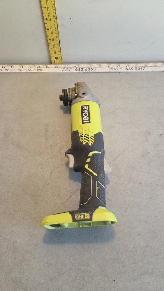 Ryobi 18 Volt One Plus Angle Grinder (Read Description) 