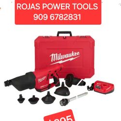 Milwaukee
M12 12-Volt Lithium-Ion Cordless Drain Cleaning Airsnake Air Gun Kit with (1) 2.0Ah Battery, Toilet Attachments