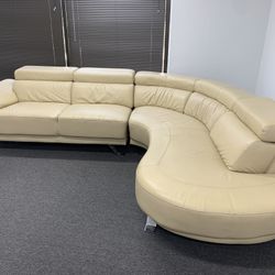 Unique Leather Sofa 