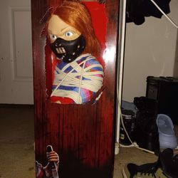 Tied Up Chucky Doll