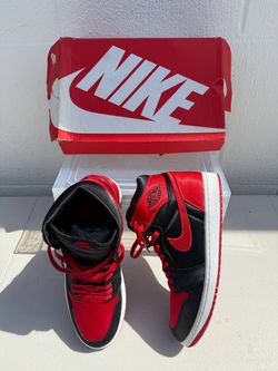 Size 12 - Air Jordan 1 Retro OG 2023 High Satin Bred