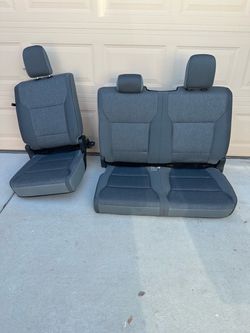 17-25 Ford F150 Crew Cab Rear Back Bench Seat