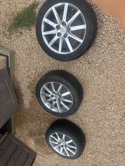 3 OEM Lexus GS300 Wheels & Tires