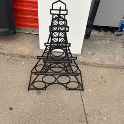 Eiffel Tower Metal Wine Holder – Elegant & Unique Design