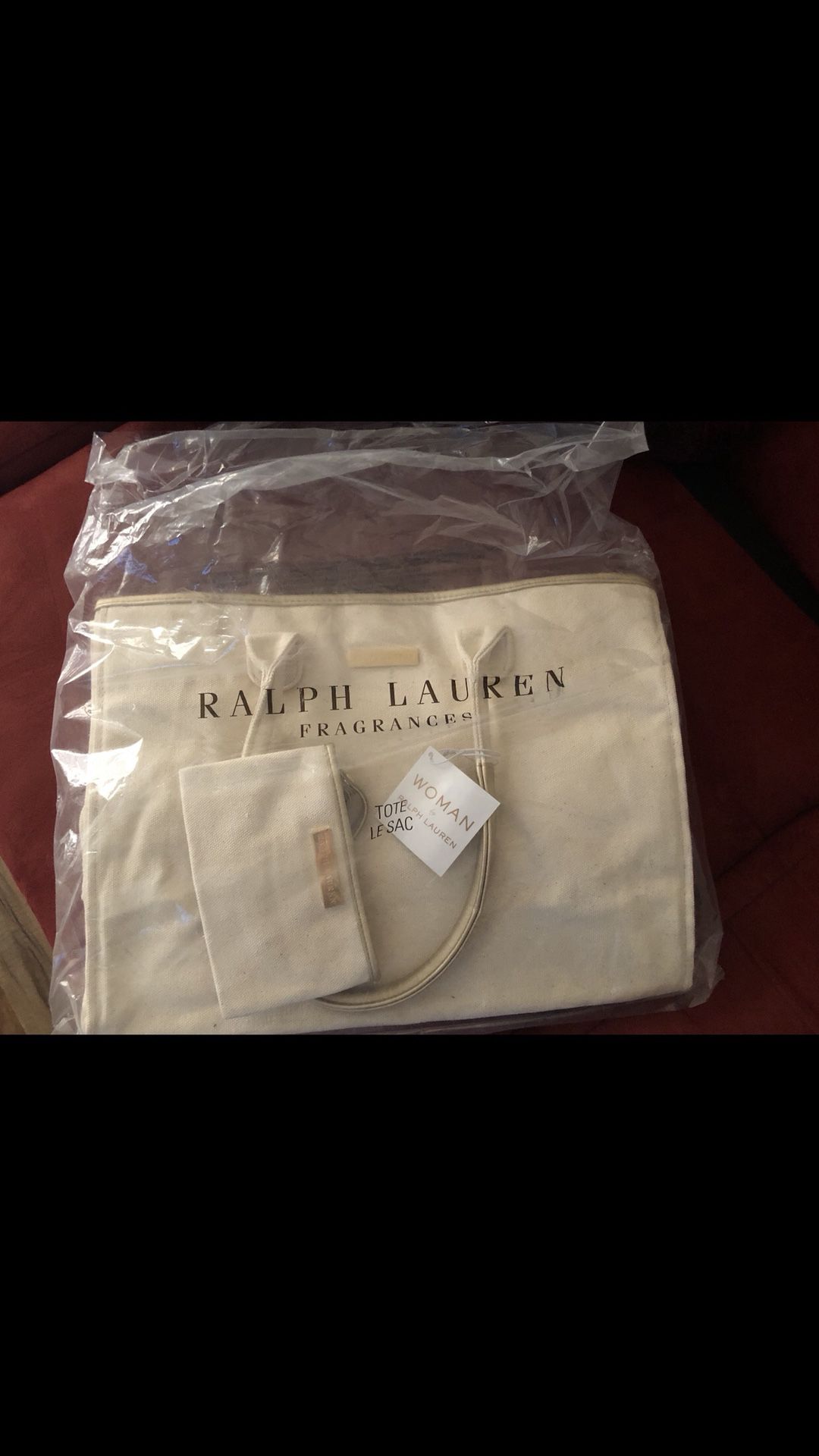 Brand new Ralph Lauren tote bag set