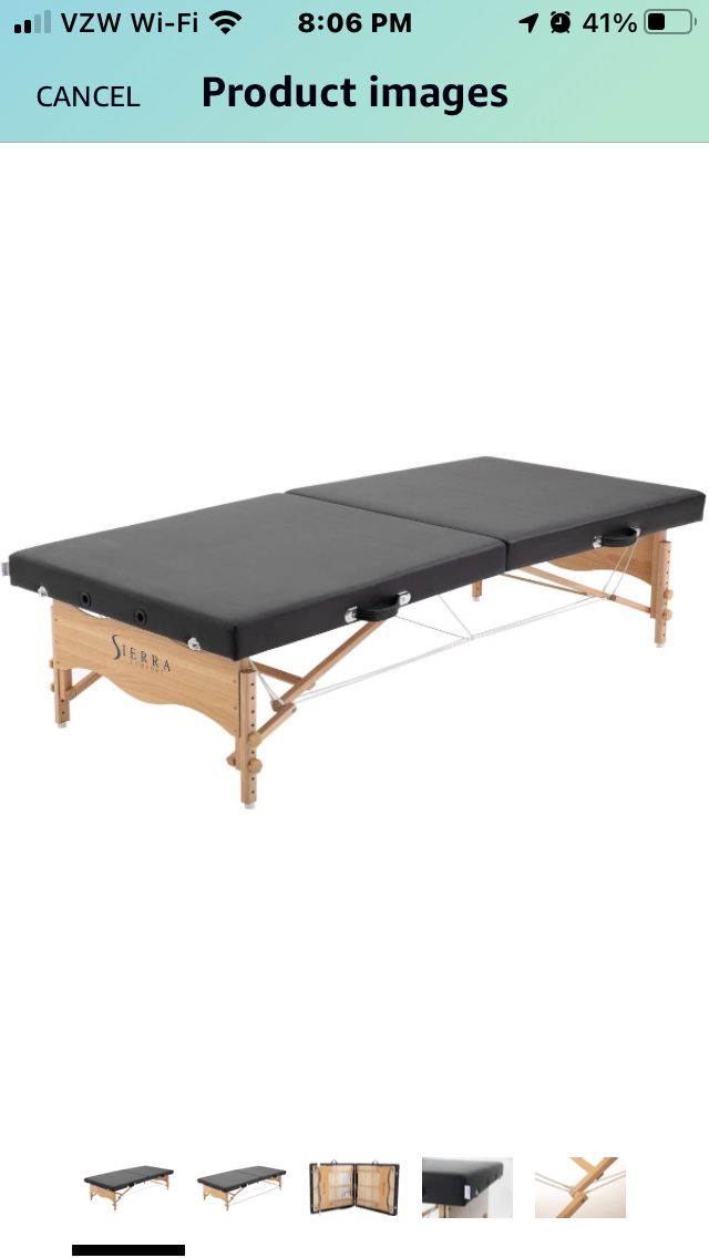 Portable Massage Table New - Sierra Comfort 