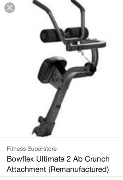 Bowflex Ultimate 2 AB Crunch Attachment for Sale in Miami FL OfferUp