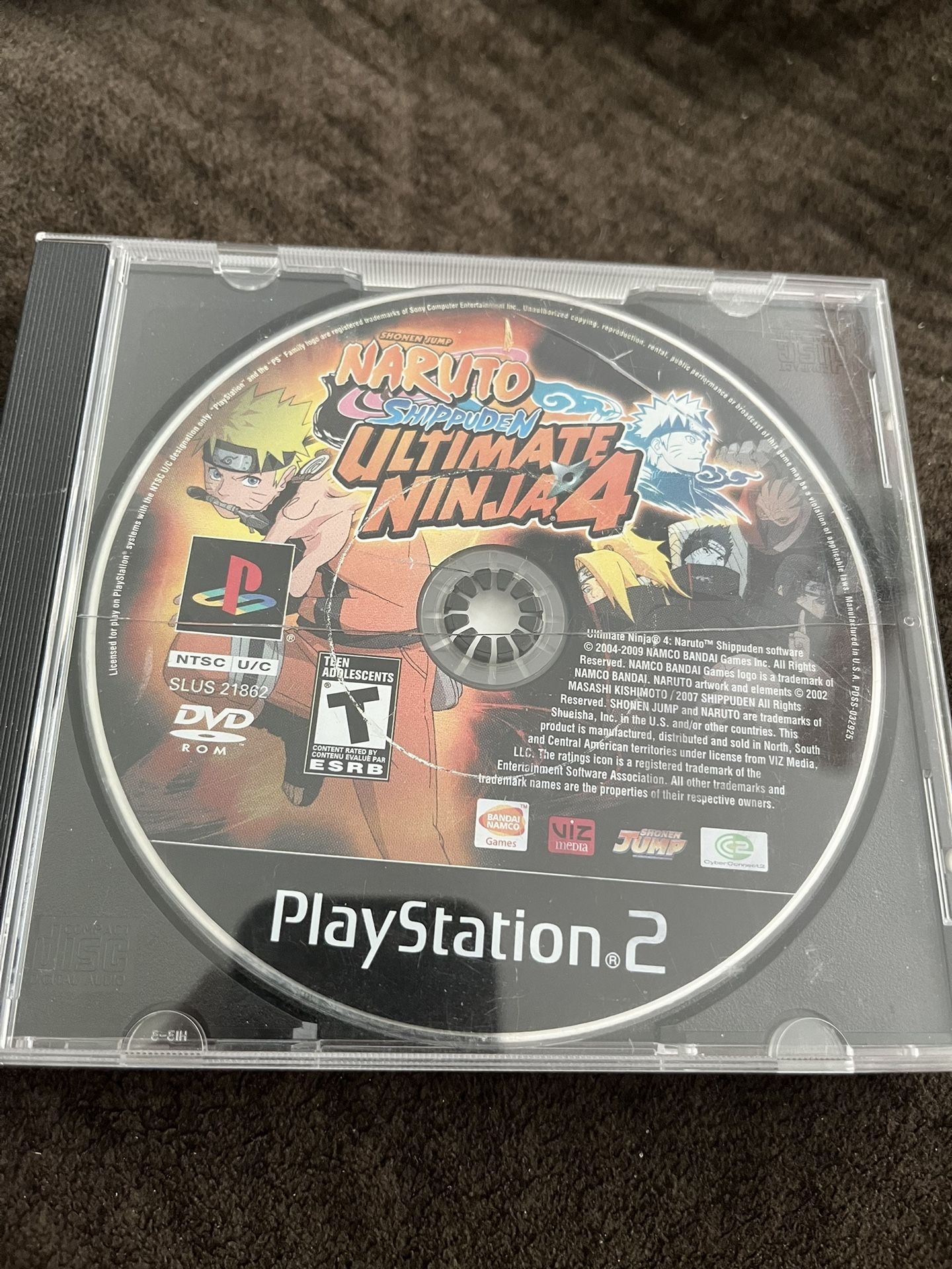 Naruto Ultimate Ninja 4 Ps2