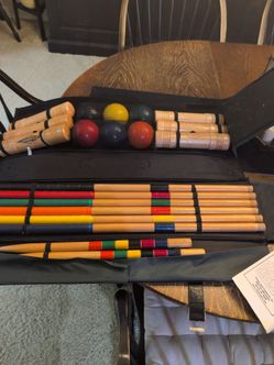 Classic croquet set