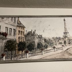 Street Scene Canvas Wall Decor