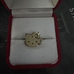14Karat Hello Kitty Ring