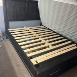 Queen bed frame