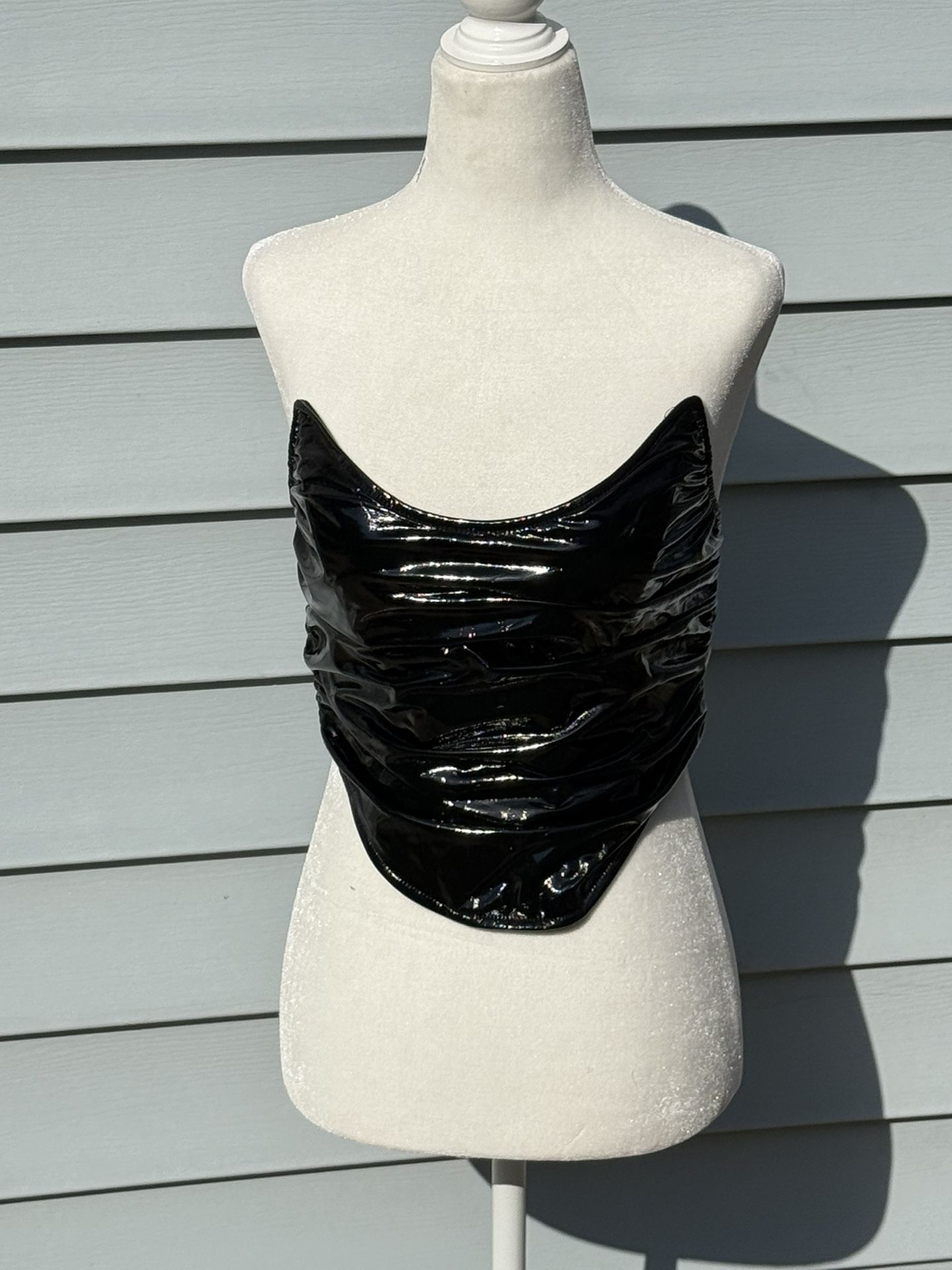 FashionNova Black Corset top NEW