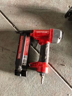 Craftsman pneumatic brad nailer