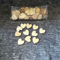 Wood Hearts