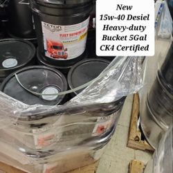 Special Price Motor Oil 15w40 DESIL Bucket 5Gal 