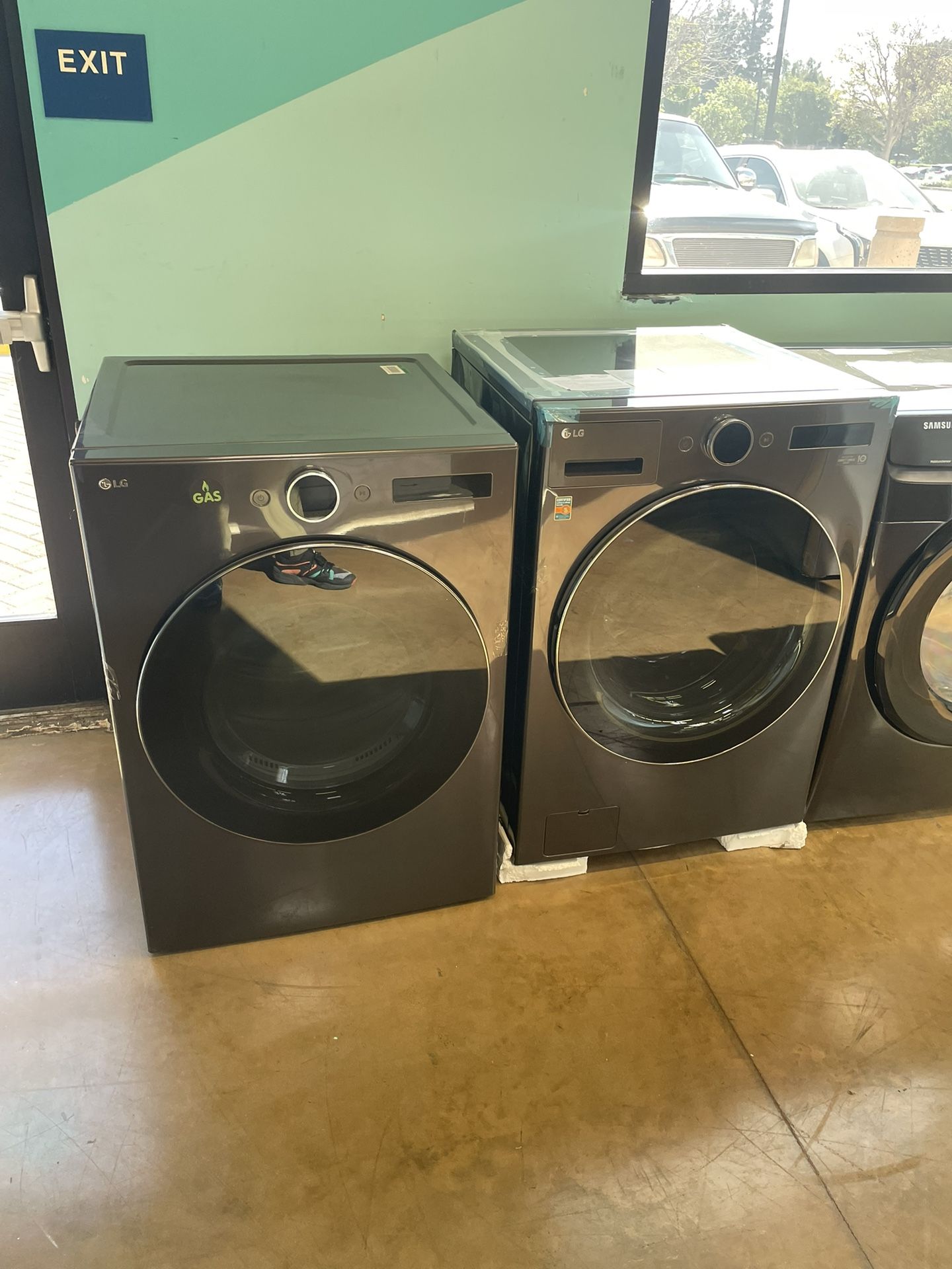 LG front loading stackable washing machine and gas dryer set 27 inch wide,New Products : American Fashion Style Bags On Sale