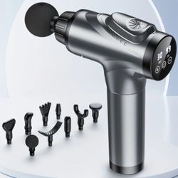 Athlete Massage Gun, Deep Tissue Muscle Massager, Handheld Massager With 30 Speeds, Portable