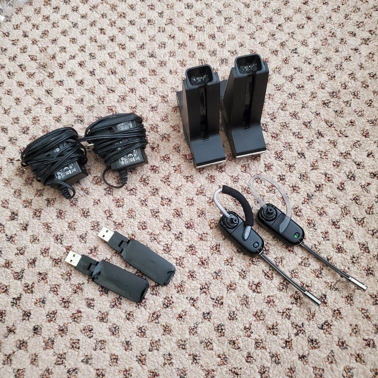 Plantronics Wireless Headsets with USB DECT Adaptor
