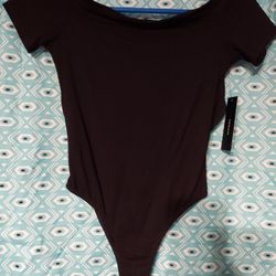 Lulu's Black Bodysuit, Bareback, Size Xsmall,  $10.00. New