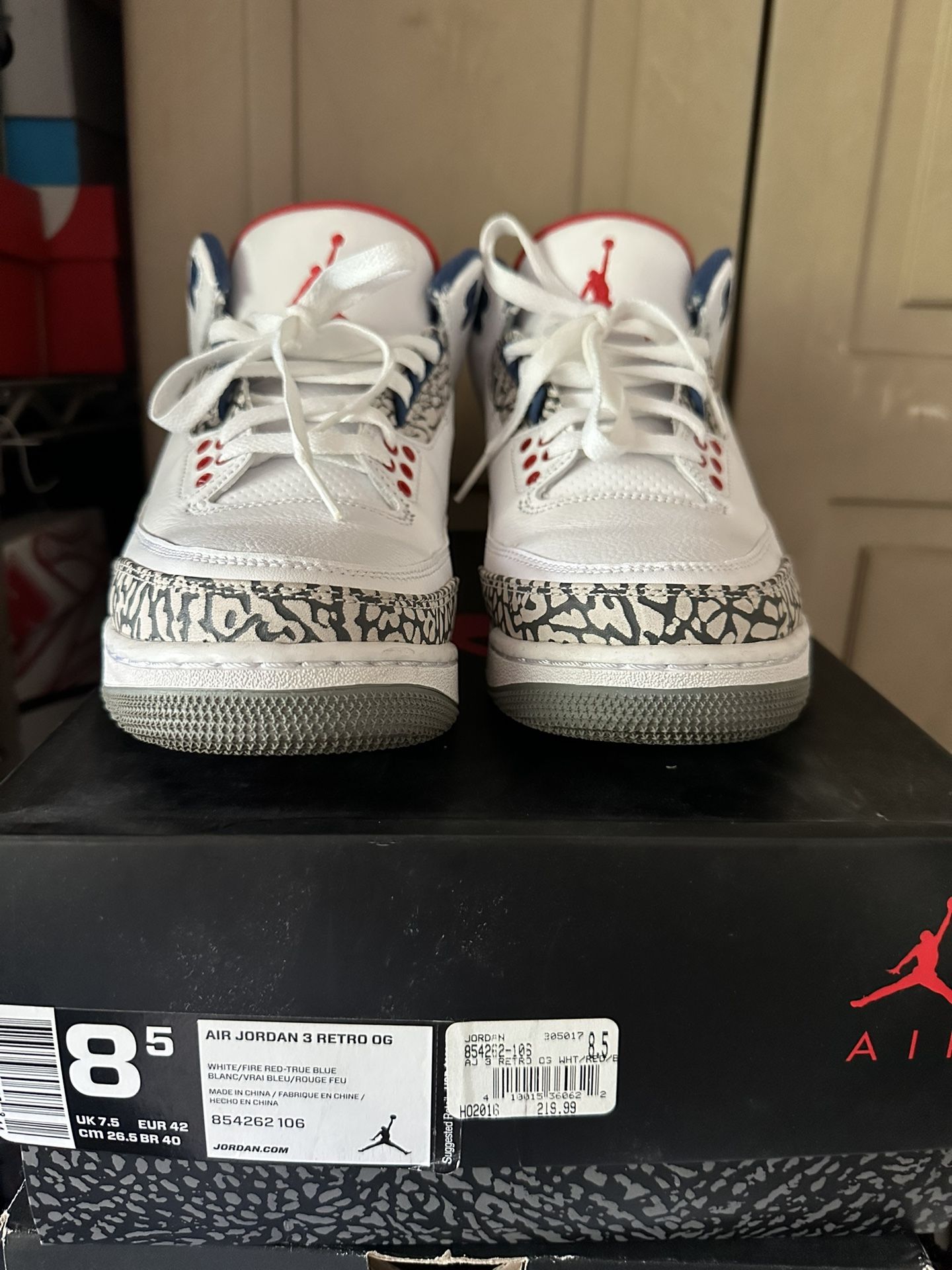 Air Jordan 3 Retro “True Blue”