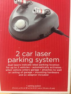 Two car laser parking