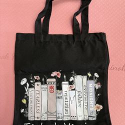 TAYLOR SWIFTIE PRINTED CANVAS BAG