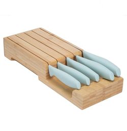 Knife set for drawer