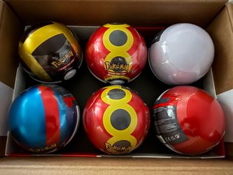 Pokémon 2026 poké Ball Tin assorted