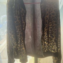 New Leopard Print Thin Jacket