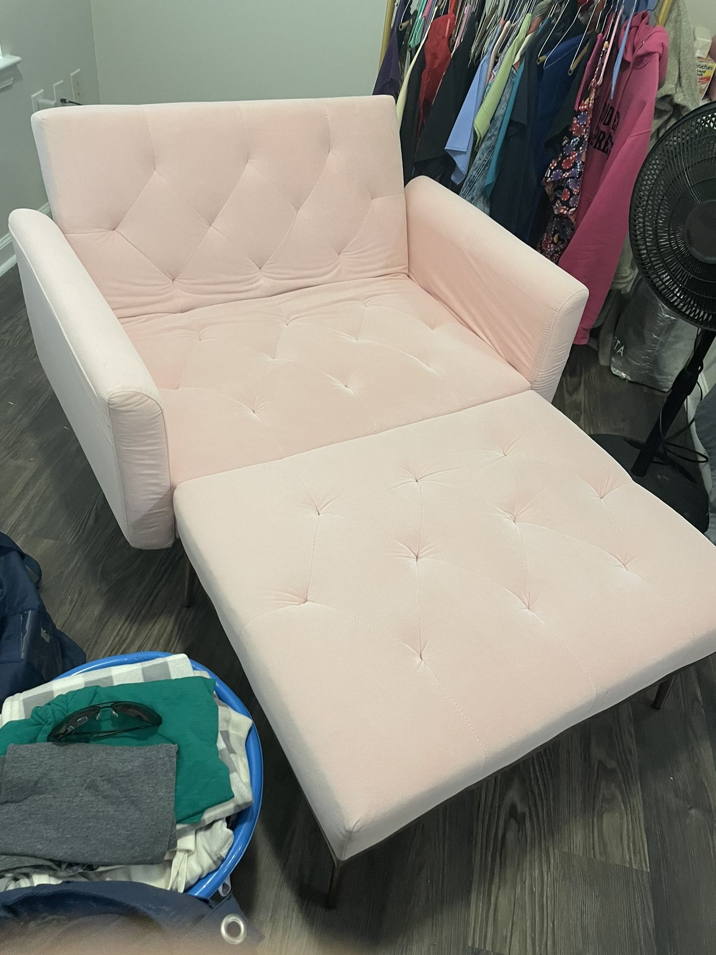 Pink Futon Chair