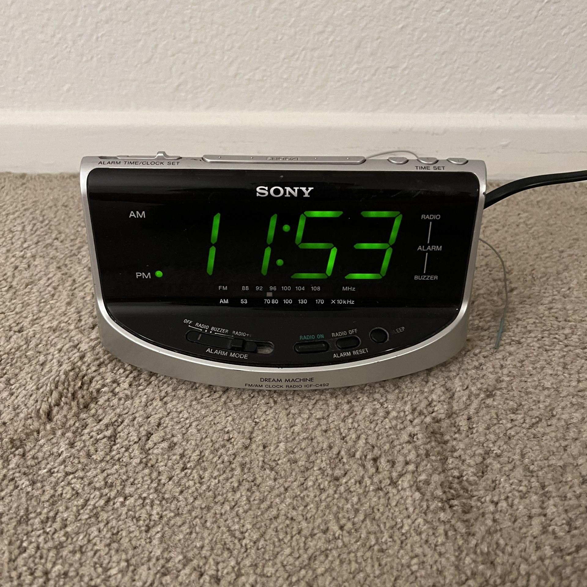 Sony Alarm Clock