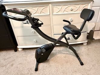 2 in 1 Slim Cycle exercise bike
