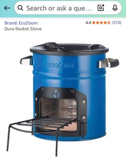 EcoZoom Dura Rocket Stove | Wood-Fired Camp Stove, Brand New