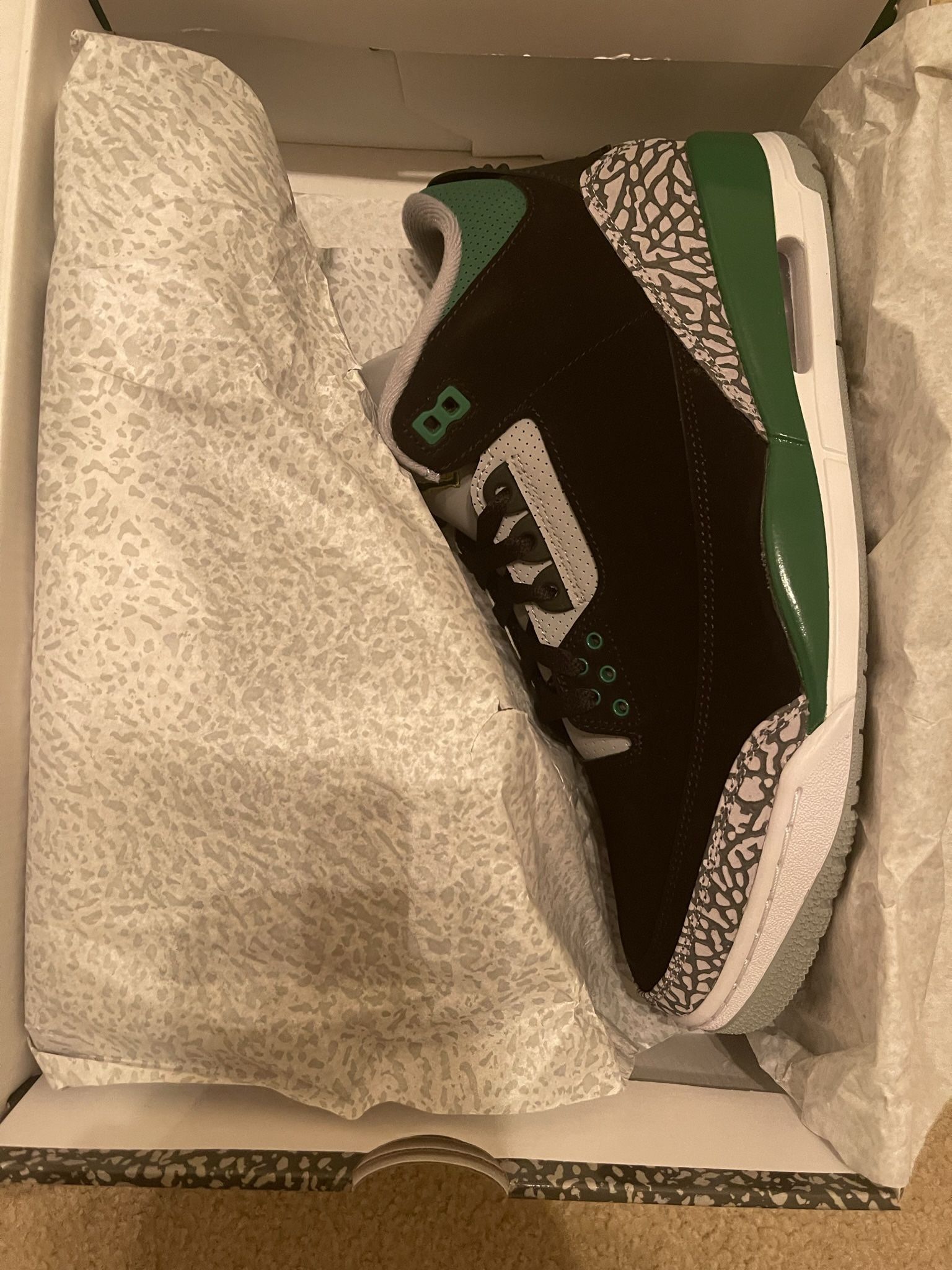 Jordan 3 Pine Green 