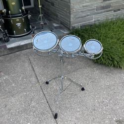 Kalos Rototoms w/ Tom Rack, Great Condition