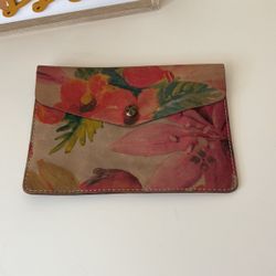 Patricia Nash Leather Envelope Purse Wallet