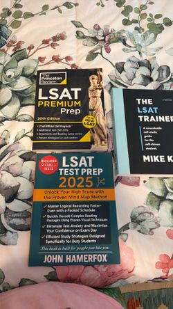 LSAT preparation books