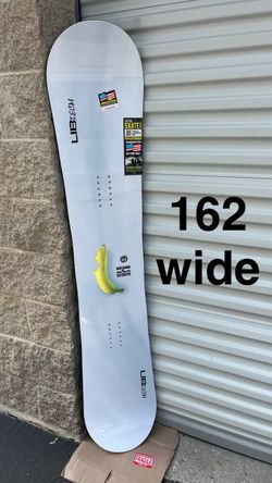 162 wide NEW 2025 Lib Tech Skate Banana snowboard