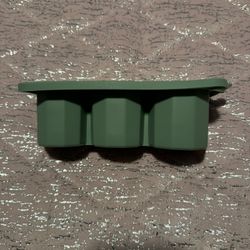 Ice Cube Tray for 30 OZ Stanley Cup Making 3 Hollow Cylinder Ice Cube Molds Silicone Ice Cube with Lid and Storage Box Stanley Tumblers 