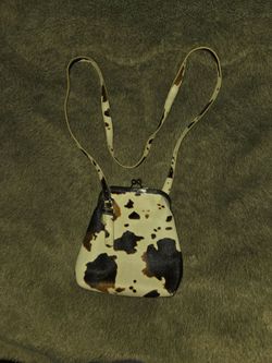 Shein cow print crossbody bag