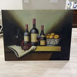 XL Wine Painting 